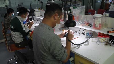 Standard Dental Lab Co., Limited 제조업체의 생산 라인