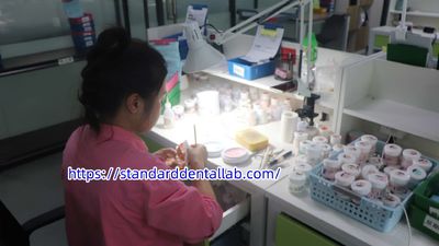 Standard Dental Lab Co., Limited 제조업체의 생산 라인